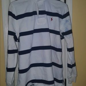 Striped Polo Rugby